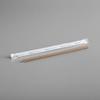 TableTop King 7 3/4" Kraft Jumbo Wrapped Compostable Paper Straw - 3200/Case