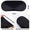 50 Pieces Eye Mask Sleep Masks Bulk Sleeping Blindfold Eye Cover for Games Team Building Party Travel with Nose Pad and Adjustable Strap for Women Men view 3