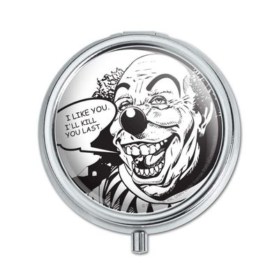 Scary Clown I Like You Kill You Last Funny Humor Pill Case Trinket Gift Box