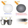 ColorViper Classic Transition Lens Photochromic Reading Glasses Spring Hinged Readers Sunglasses (B1 Shiny Black Square, 2.50) view 2