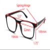 ColorViper Classic Transition Lens Photochromic Reading Glasses Spring Hinged Readers Sunglasses (B1 Shiny Black Square, 2.50) view 3