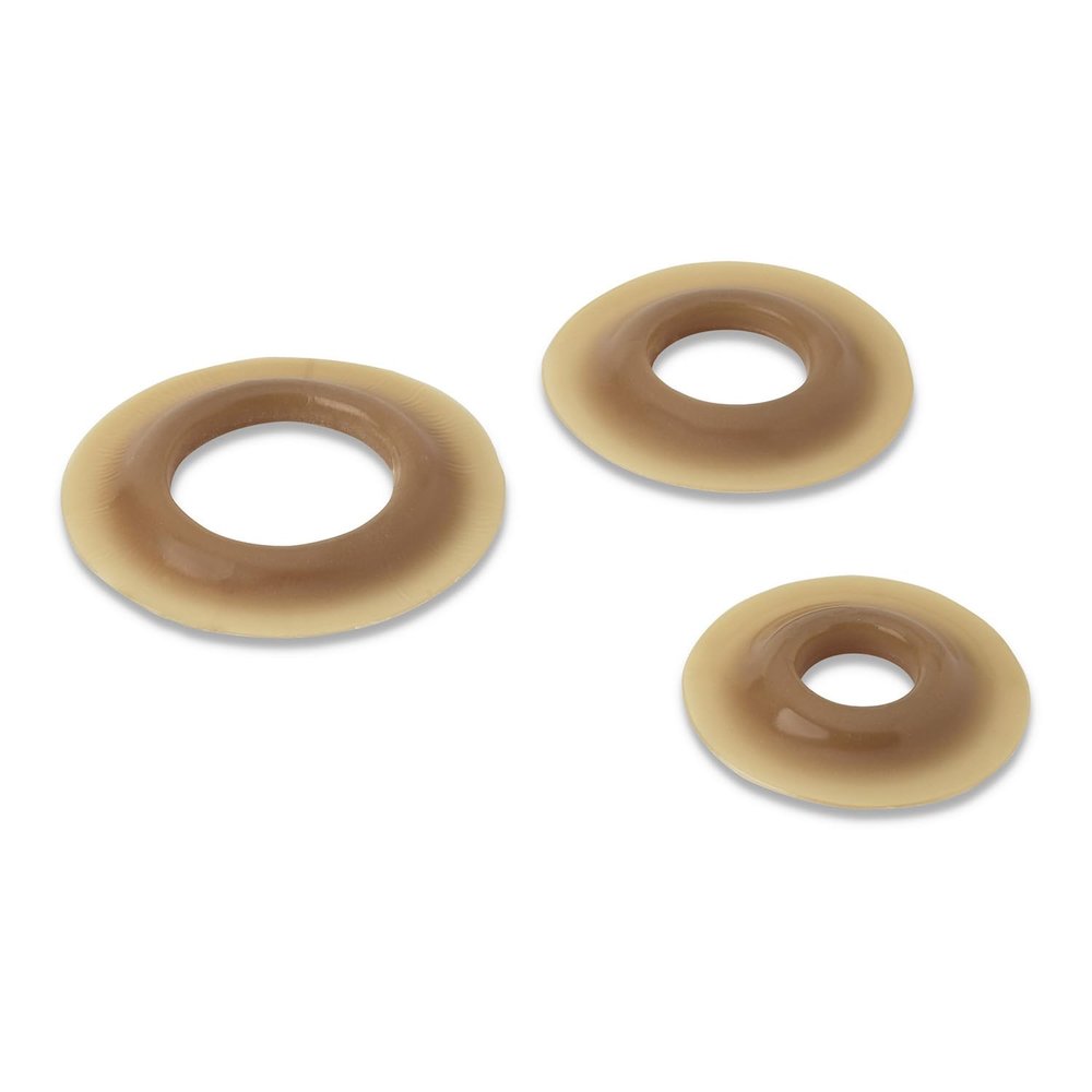 Hollister 89601 CeraRing Oval Convex Barrier Rings, 10 Pack  Ostomy Barrier Ring, Ostomy Supplies, Customizable Skin Barrier Ring