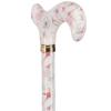 Royal RC Canes Watercolor Seashells Adjustable Designer Derby Cane  Lightweight Aluminum Walking Stick for Men and Women  Stylish HD Patterned Fashion Cane  Cool Adjustable Derby Walking Cane view 4