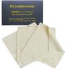 BloomSesame Natural Chamois Cleaning Cloth3 Pack, 6x6 Inch Lint Free Cleaner Cloths for Camera Lenses, Eyeglasses, Glasses, Screen, iPad, iPhone, Tablet, Cell Phone and More view 1