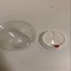 50sets 16oz. Plastic Ultra Clear Round bottom Cups with hard white lids with red star O hole is for all kinds drink (16oz new type with white lids) view 2