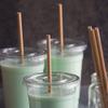 TableTop King 7 3/4" Kraft Jumbo Unwrapped Compostable Paper Straw - 4800/Case view 3