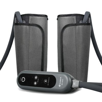 QUINEAR Air Compression Leg Massager for Circulation & Pain Relief, Calf Massagers with 2 Modes & 3 Intensities, Sequential Compression Device (SCD) for RLS, Edema, FSA-HSA - Ideal Gift