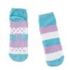 Girls Faux Fur Sleep Mask & Socks Set 3 Designs Caticorn, Llama and Panda (White Unicorn) view 3