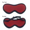 Soft Sleep Eye Mask Blindfold with Bed Strap Kit Dark Red view 4