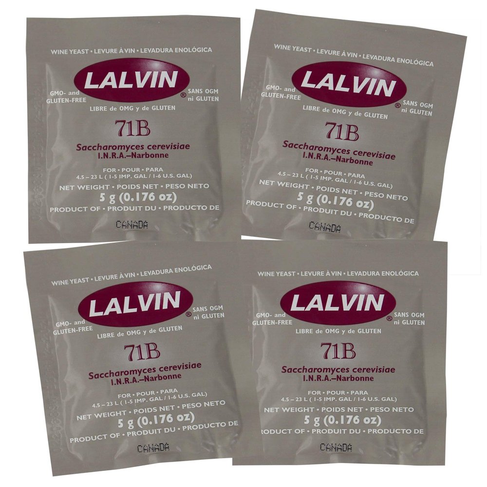 Lalvin 71B-1122 Yeast (Fur Pak)