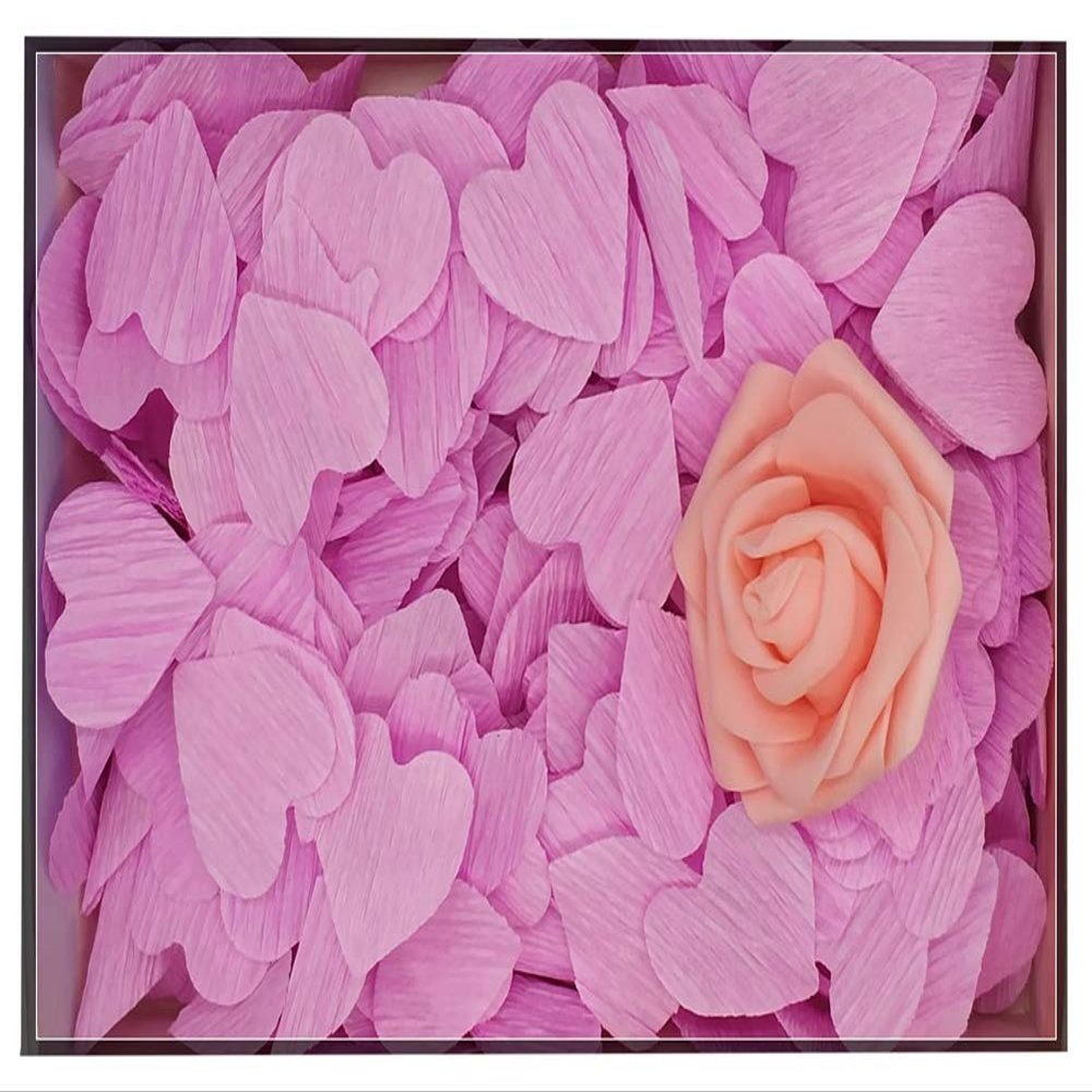 Aimeely 100G Heart Shape Paper Gift Box Stuffering Various Color Present Decorative 5#