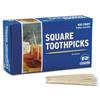 Square Wood Toothpicks, 2 3/4", Natural, 800/Box, 24 Boxes/Carton [ESS] view 1