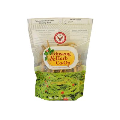 100% Pure Wisconsin American Ginseng - Mixed Grade Roots. (16oz)