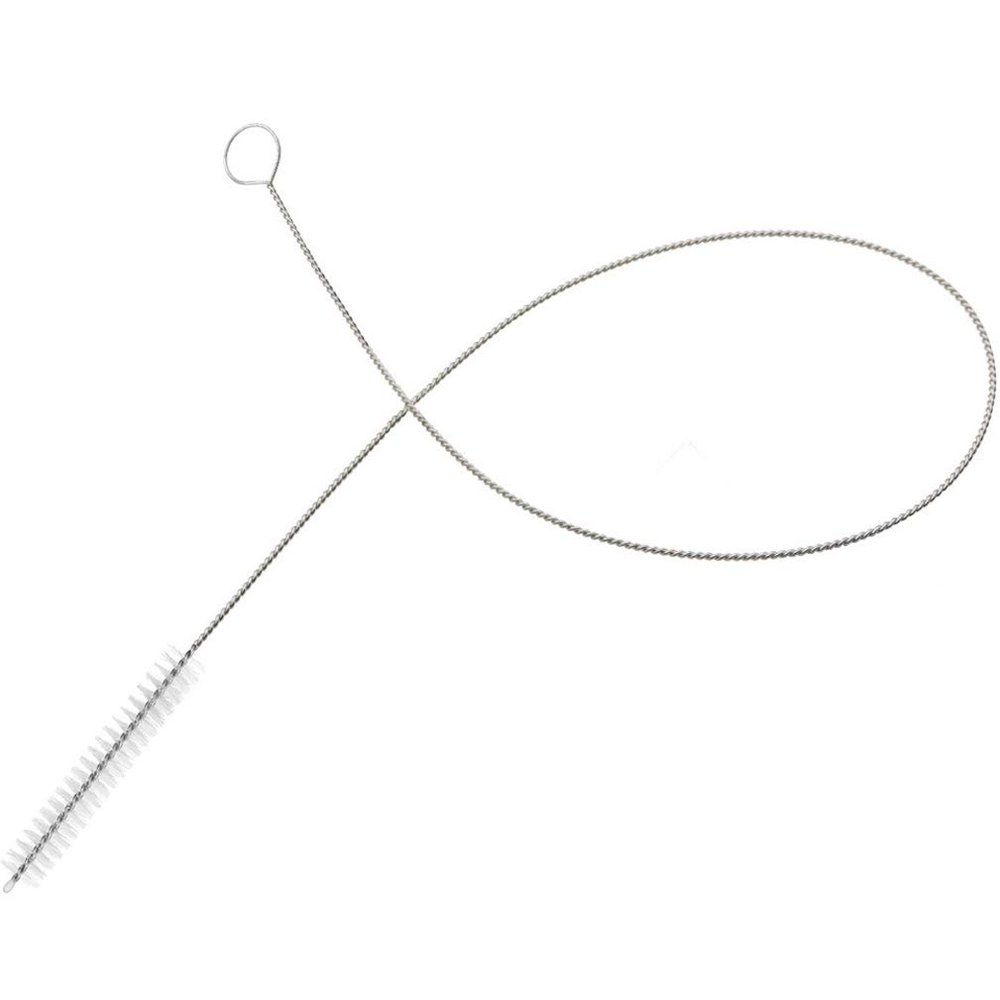 2 Pcs Cleaning Brush Bristle Tip 3/8 by 32 Inch Long - Flexible Cleaner Tool for Clean Keg, Feeding Tube, Line Tube Hose
