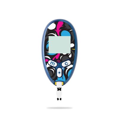 MightySkins Skin Compatible with Abbott Freestyle Lite - Swirly | Protective, Durable, and Unique Vinyl Decal wrap Cover | Easy to Apply, Remove, and Change Styles | Made in The USA