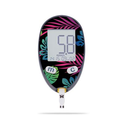 MightySkins Skin Compatible with Abbott Freestyle Freedom Lite - Neon Tropics | Protective, Durable, and Unique Vinyl Decal wrap Cover | Easy to Apply, Remove, and Change Styles | Made in The USA