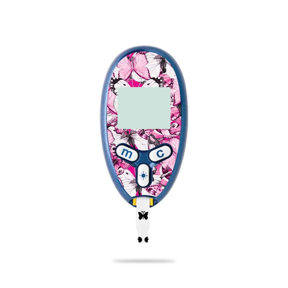 MightySkins Skin Compatible with Abbott Freestyle Lite - Butterflies | Protective, Durable, and Unique Vinyl Decal wrap Cover | Easy to Apply, Remove, and Change Styles | Made in The USA