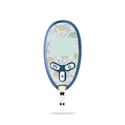MightySkins Skin Compatible with Abbott Freestyle Lite - Jasmine | Protective, Durable, and Unique Vinyl Decal wrap Cover | Easy to Apply, Remove, and Change Styles | Made in The USA