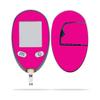 MightySkins Skin Compatible with Abbott Freestyle Freedom Lite - Solid Hot Pink | Protective, Durable, and Unique Vinyl Decal wrap Cover | Easy to Apply, Remove, and Change Styles | Made in The USA view 2