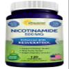 aSquared Nutrition Nicotinamide with Resveratrol - 120 Veggie Capsules - Vitamin B3 500mg (Niacinamide Flush Free) - Supplement Pills to Support NAD, Skin Cell Health & Energy view 1