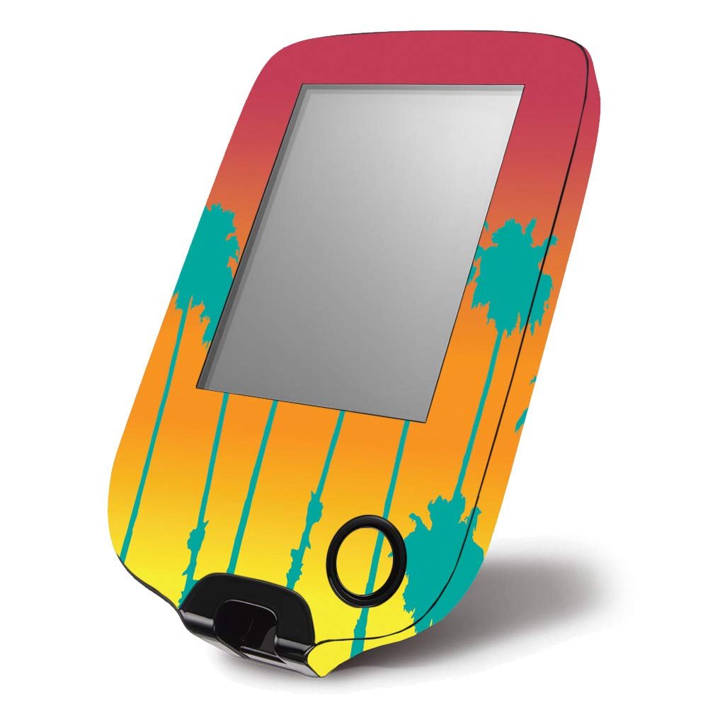 MightySkins Skin Compatible with Abbott Freestyle Libre 1 & 2 - Sherbet Palms | Protective, Durable, and Unique Vinyl Decal wrap Cover | Easy to Apply, Remove, and Change Styles | Made in The USA