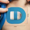 SIMPATCH  Omnipod Adhesive Patch with Strap (25-Pack)  Waterproof Adhesive, CGM Tape (Blue) view 4