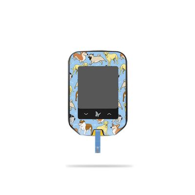 MightySkins Skin Compatible with Abbott Freestyle Precision Neo - Puppy Party | Protective, Durable, and Unique Vinyl Decal wrap Cover | Easy to Apply, Remove, and Change Styles | Made in The USA