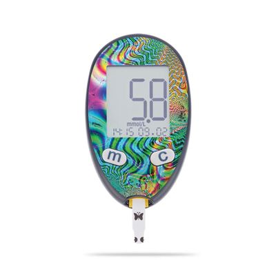 MightySkins Skin Compatible with Abbott Freestyle Freedom Lite - Psychedelic | Protective, Durable, and Unique Vinyl Decal wrap Cover | Easy to Apply, Remove, and Change Styles | Made in The USA