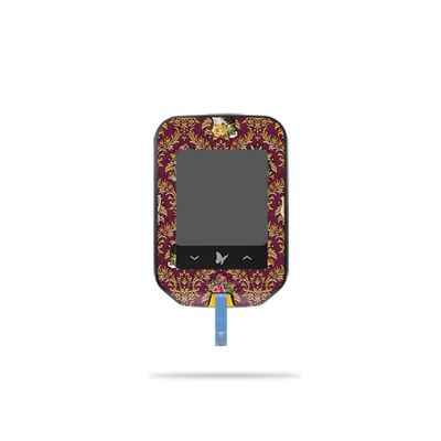 MightySkins Skin Compatible with Abbott Freestyle Precision Neo - Teatime Cat Damask | Protective, Durable, and Unique Vinyl Decal wrap Cover | Easy to Apply, Remove | Made in The USA
