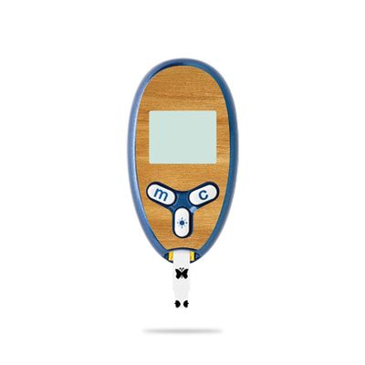 MightySkins Skin Compatible with Abbott Freestyle Lite - Birch Grain | Protective, Durable, and Unique Vinyl Decal wrap Cover | Easy to Apply, Remove, and Change Styles | Made in The USA