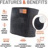 Everyday Medical Plus Size Umbilical Hernia Support Belt I Pain and Discomfort Relief from Umbilical, Navel, Ventral and Incisional Hernias I Hernia Binder for Big Men and Large Women I XXXL/3XL view 2