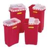 BD Extra Large Sharps Collector, 9 Gal, Slide Top Gasketed, Red 305602 view 1