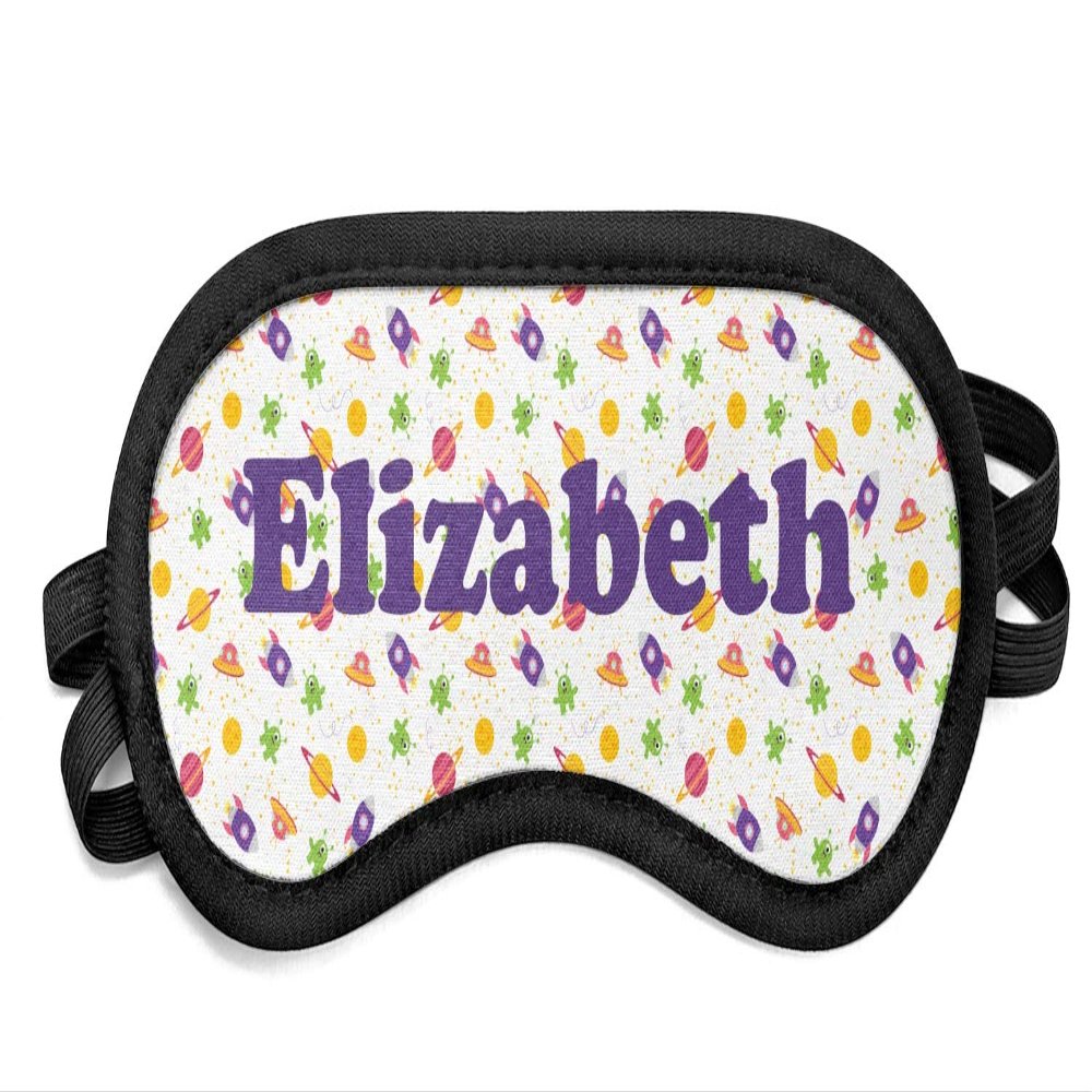 YouCustomizeIt Personalized Girls Astronaut Sleeping Eye Mask - Small