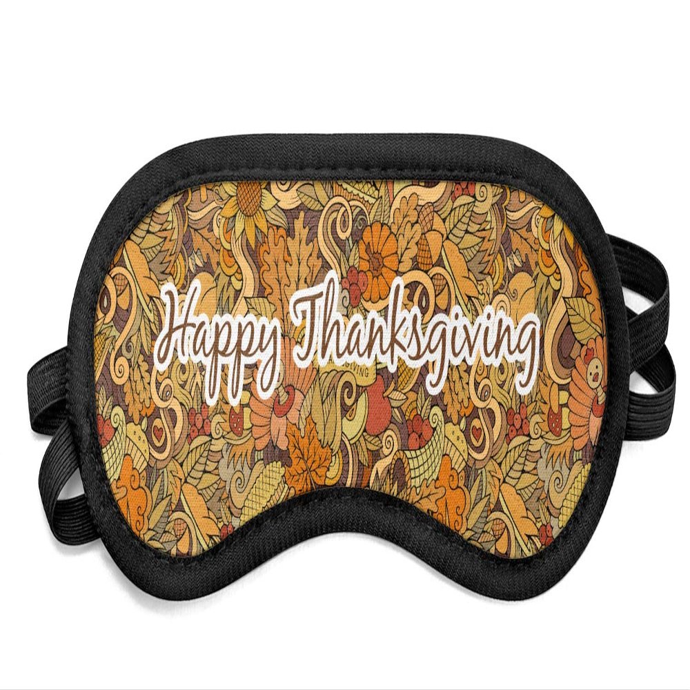 YouCustomizeIt Personalized Thanksgiving Sleeping Eye Mask - Small