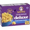 Annie's Deluxe Macaroni and Cheese with Organic Pasta, Classic Real Cheddar Cheese and Shells, 11.3 oz