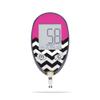 MightySkins Skin Compatible with Abbott Freestyle Freedom Lite - Hot Pink Chevron | Protective, Durable, and Unique Vinyl Decal wrap Cover | Easy to Apply, Remove, and Change Styles | Made in The USA view 1