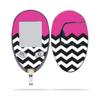 MightySkins Skin Compatible with Abbott Freestyle Freedom Lite - Hot Pink Chevron | Protective, Durable, and Unique Vinyl Decal wrap Cover | Easy to Apply, Remove, and Change Styles | Made in The USA view 2