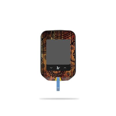 MightySkins Skin Compatible with Abbott Freestyle Precision Neo - Wooden Floral | Protective, Durable, and Unique Vinyl Decal wrap Cover | Easy to Apply, Remove, and Change Styles | Made in The USA