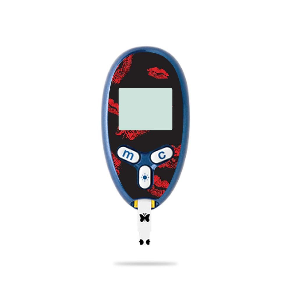 MightySkins Skin Compatible with Abbott Freestyle Lite - Kiss Me | Protective, Durable, and Unique Vinyl Decal wrap Cover | Easy to Apply, Remove, and Change Styles | Made in The USA
