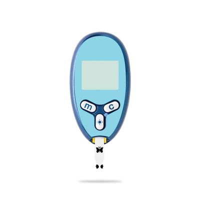 MightySkins Skin Compatible with Abbott Freestyle Lite - Solid Baby Blue | Protective, Durable, and Unique Vinyl Decal wrap Cover | Easy to Apply, Remove, and Change Styles | Made in The USA