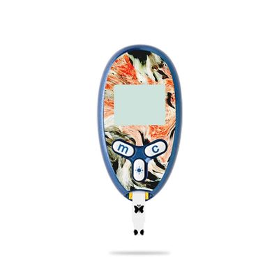 MightySkins Skin Compatible with Abbott Freestyle Lite - Marble Madness | Protective, Durable, and Unique Vinyl Decal wrap Cover | Easy to Apply, Remove, and Change Styles | Made in The USA