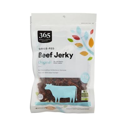 365 by Whole Foods Market, Original Family Size Beef Jerky, 8 Ounce