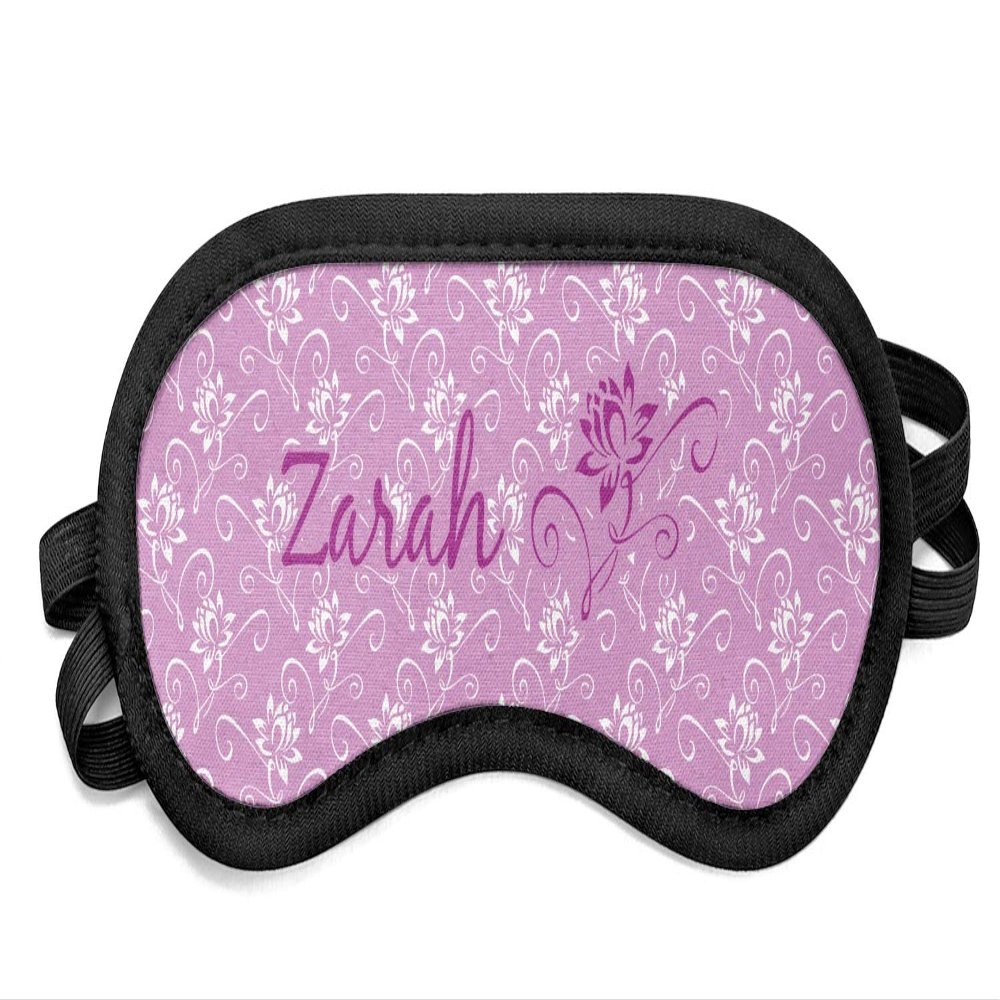 YouCustomizeIt Personalized Lotus Flowers Sleeping Eye Mask - Small