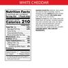 Cheez-It Cheese Crackers, Baked Snack Crackers, Lunch Snacks, White Cheddar (48 Pouches) view 2
