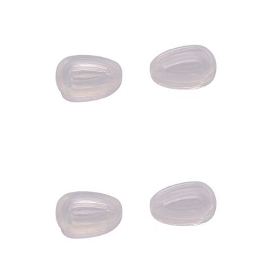 NicelyFit 2 Pairs Clear Nose Pads Replacement for Oakley Eyeglass Frames Keel Tincan Tinfoil Tailpin Caveat Feedback Holbrook Metal Tailback etc