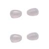 NicelyFit 2 Pairs Clear Nose Pads Replacement for Oakley Eyeglass Frames Keel Tincan Tinfoil Tailpin Caveat Feedback Holbrook Metal Tailback etc view 1
