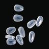 NicelyFit 2 Pairs Clear Nose Pads Replacement for Oakley Eyeglass Frames Keel Tincan Tinfoil Tailpin Caveat Feedback Holbrook Metal Tailback etc view 3