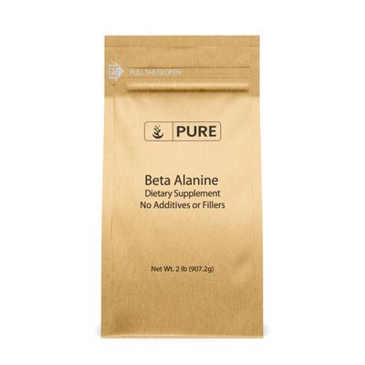 Beta Alanine Powder (2lb), Always Pure Non-Essential Amino Acid, Gluten-Free