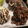 TV's Deli & Diner Gourmet Jumbo Caramel Apple | Caramel, Toasted Pecans & Dark Chocolate | Handmade & Freshly Prepared (Pecan Dark Chocolate) view 2