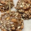 TV's Deli & Diner Gourmet Jumbo Caramel Apple | Caramel, Toasted Almonds & White Chocolate | Handmade & Freshly Prepared (Almond White Chocolate) view 2